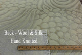Oriental Tibetan Wool & Silk Rug 3 X 5 - Golden Nile