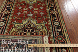 Rust Heriz Serapi Handmade Runner Rug - 2' 7" X 19' 7" - Golden Nile