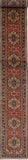 Rust Heriz Serapi Hand Knotted Runner Rug - 2' 6" X 19' 9" - Golden Nile