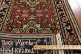 Rust Heriz Serapi Hand Knotted Runner Rug - 2' 6" X 19' 9" - Golden Nile