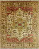 Serapi Hand Knotted Wool Rug 8 X 10 - Golden Nile