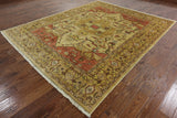 Serapi Hand Knotted Wool Rug 8 X 10 - Golden Nile