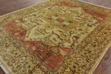 Serapi Hand Knotted Wool Rug 8 X 10 - Golden Nile