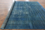 Overdyed Hand Knotted 10 X 13 Area Rug - Golden Nile