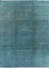 Overdyed 10 X 13 Oriental Hand Knotted Rug - Golden Nile