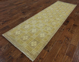 Gabbeh Hand Knotted Runner 3 X 10 - Golden Nile