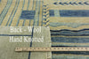 Gabbeh Navajo Design Wool Area Rug 6 X 9 - Golden Nile