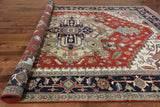 Traditional Serapi Wool Rug 10 X 14 - Golden Nile