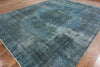 Unique Overdyed Wool Area Rug 10 X 12 - Golden Nile