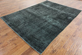 Overdyed Wool Area Rug 6 X 9 - Golden Nile