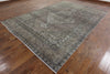 Floral Overdyed Hand Knotted Rug 8 X 11 - Golden Nile