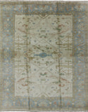 Traditional Oushak Wool Area Rug 8 X 10 - Golden Nile