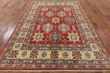 Red Super Kazak Rug 6 X 10 - Golden Nile