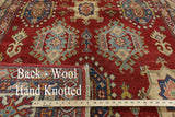 Red Super Kazak Rug 6 X 10 - Golden Nile