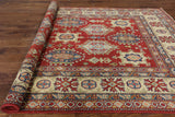 Red Super Kazak Rug 6 X 10 - Golden Nile