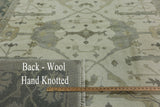 8 X 10 Oushak Hand Knotted Rug - Golden Nile