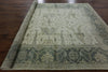 8 X 10 Oushak Hand Knotted Rug - Golden Nile