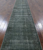 Overdyed Hand Knotted Runner 3 X 16 - Golden Nile