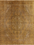 Orential Overdyed Hand Knotted Area Rug 10 X 13 - Golden Nile