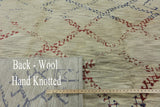 Moroccan Oriental Wool & Silk Rug 9 X 12 - Golden Nile