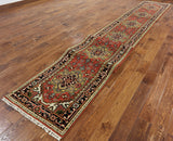 Heriz Serapi Wool Runner Rug 3 X 20 - Golden Nile