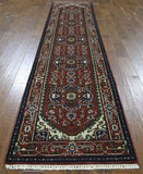 Unique Heriz Serapi Runner Rug 3 X 12 - Golden Nile