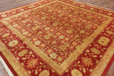 Peshawar Hand Knotted Wool Square Rug 10 X 10 - Golden Nile