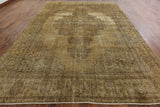 Overdyed Oriental Wool Area Rug 10 X 13 - Golden Nile