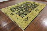 Peshawar Chobi Wool Area Rug 9 X 12 - Golden Nile