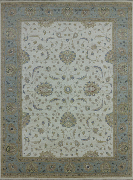 Peshawar Oriental Area Rug 9 X 12 - Golden Nile