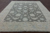 Oriental Hand Knotted 8 X 10 Peshawar Area Rug - Golden Nile