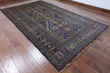 Baluch Tribal Afghan Wool & Wool Rug 6 X 10 - Golden Nile