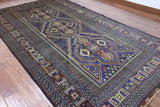 Baluch Tribal Afghan Wool & Wool Rug 6 X 10 - Golden Nile