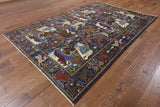 Oriental Afghan Baluch Rug 6 X 9 - Golden Nile