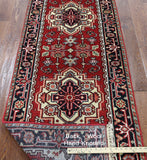 3 X 8 Heriz Serapi Area Rug - Golden Nile