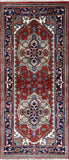 Heriz Serapi Handmade Runner Rug - 2' 7" X 5' 10" - Golden Nile