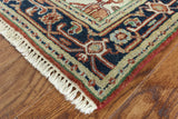 3 X 5 Heriz Hand Knotted Rug - Golden Nile