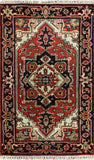 3 X 4 Heriz Area Rug - Golden Nile