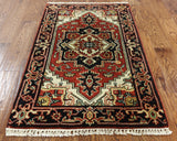 3 X 4 Heriz Area Rug - Golden Nile