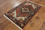 3 X 4 Heriz Area Rug - Golden Nile