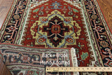 Hand Knotted 3 X 5 Heriz Rug - Golden Nile