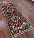 Heriz Serapi 3 X 8 Traditional Area Rug - Golden Nile