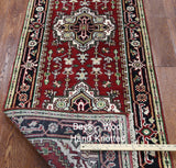 Heriz Serapi 3 X 8 Traditional Area Rug - Golden Nile