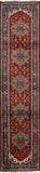 Heriz Serapi Hand Knotted Runner Rug - 2' 7" X 11' 10" - Golden Nile