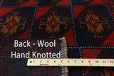 3 X 9 Runner Balouch Wool On Wool Rug - Golden Nile