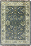 4 X 6 Oriental Oushak Area Rug - Golden Nile