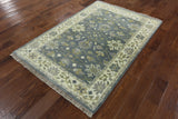 4 X 6 Oriental Oushak Area Rug - Golden Nile