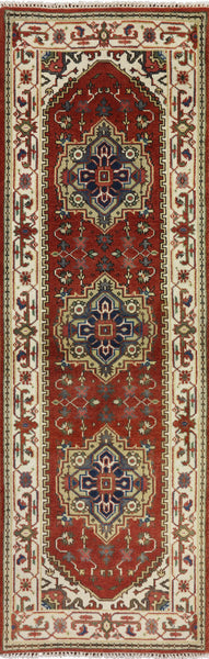 3 X 8 Runner Fine Serapi Rug - Golden Nile