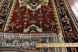 Rust Heriz Serapi Runner Rug - 2' 7" X 12' 1" - Golden Nile