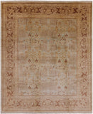 Chobi Peshawar Hand Knotted - 8' 2" X 9' 10" - Golden Nile